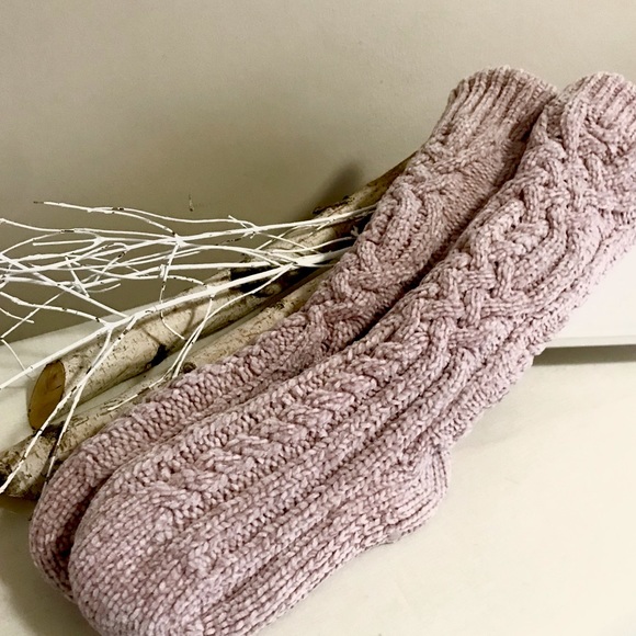 INDIGO Reading Socks - Blush Pink - Picture 1 of 4